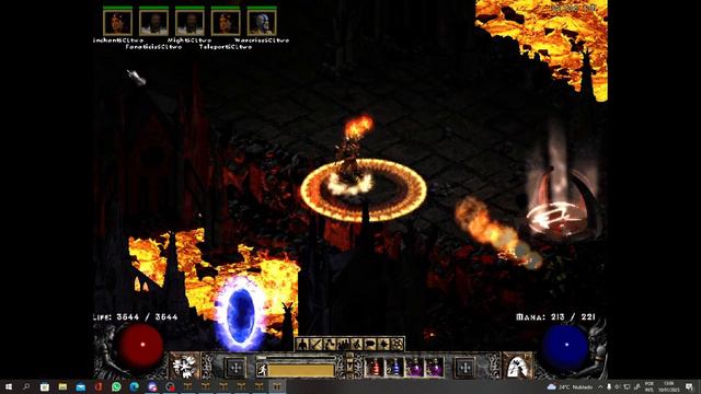 Diablo 2 Resurrected Soft Core Classic Barb lv 88 Hell Chaos Sanctuary 1/6 Players Exp (thanks DAX)