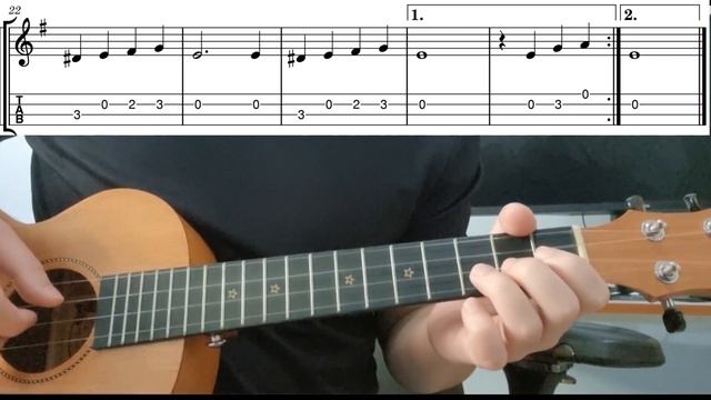 Sally's Song - Easy Beginner Ukulele Tabs With Playthrough Tutorial Lesson