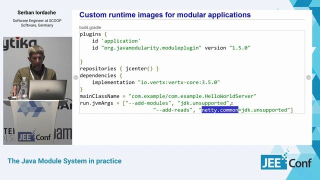 The Java Module System in practice (Serban Iordache, Germany)