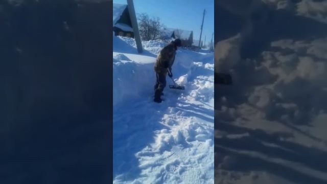 В Самарской области г.Октябрьск не чистят дороги