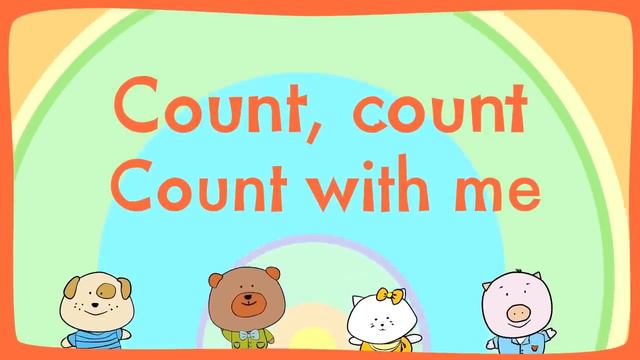 Number song 1-20 for children - Counting numbers - The Singing Walrus