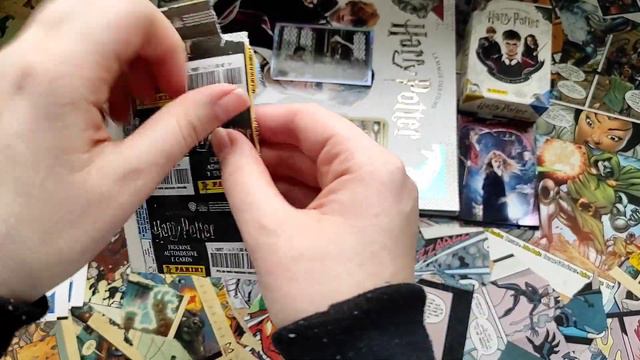 ⚡ Ouverture panini Harry Potter ⚡ album blanc ⚡ partie 3 ⚡