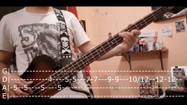 Comisario Pantera No es por ti Cover Bajo TABS