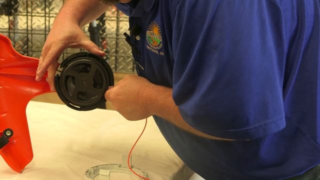 How to restring a STIHL trimmer