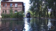Ликвидация потопа в Ленинском районе.