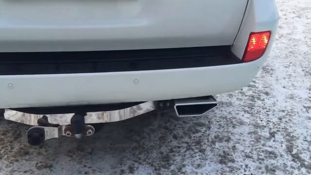Toyota Land Cruiser 200 V8 Diesel tuning Exhaust "Craft_Sw"