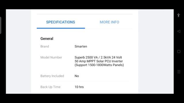 smarten superb 2.5kva 24 volt 50 amp mppt solar pcu inverter honesty review and details