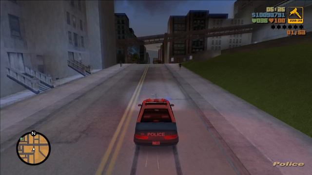 Grand Theft Auto III Миссия Полицейского на Полицейском Машине 5 часть