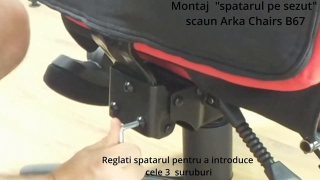 Probleme? Montaj scaun  Arka Chairs B67