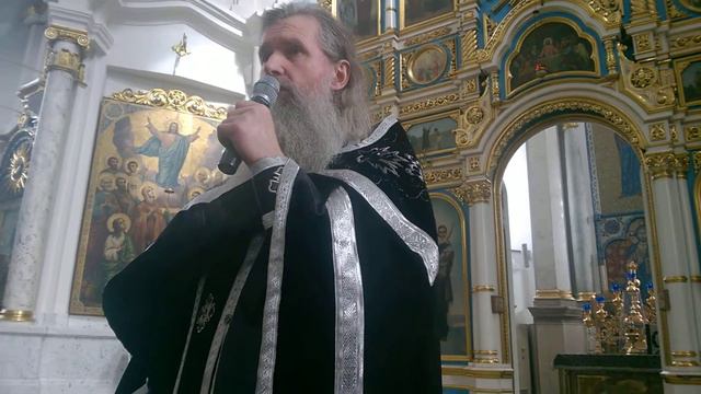 Проповедь в Великий Пяток протоиерея Игоря Латушко (14 апреля 2017 года)