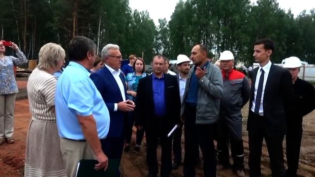 С рабочим визитом в п. Абан побывал Губернатор Красноярского края Александр Усс. 25 07 2019
