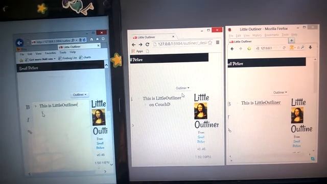 LittleOutliner on CouchDB