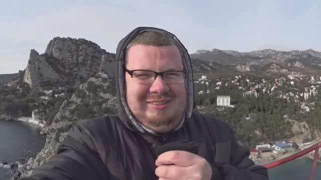 Воскресная прогулка на скалу Дива (Крым Симеиз ) снято на Sony HDR - 50.mp4