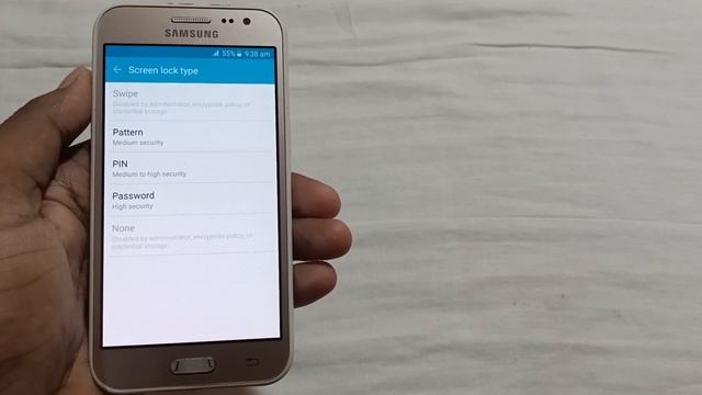 Disabled by Administrator Encryption Policy or Credential Storage Problem Fix | Swipe Lock Disabled