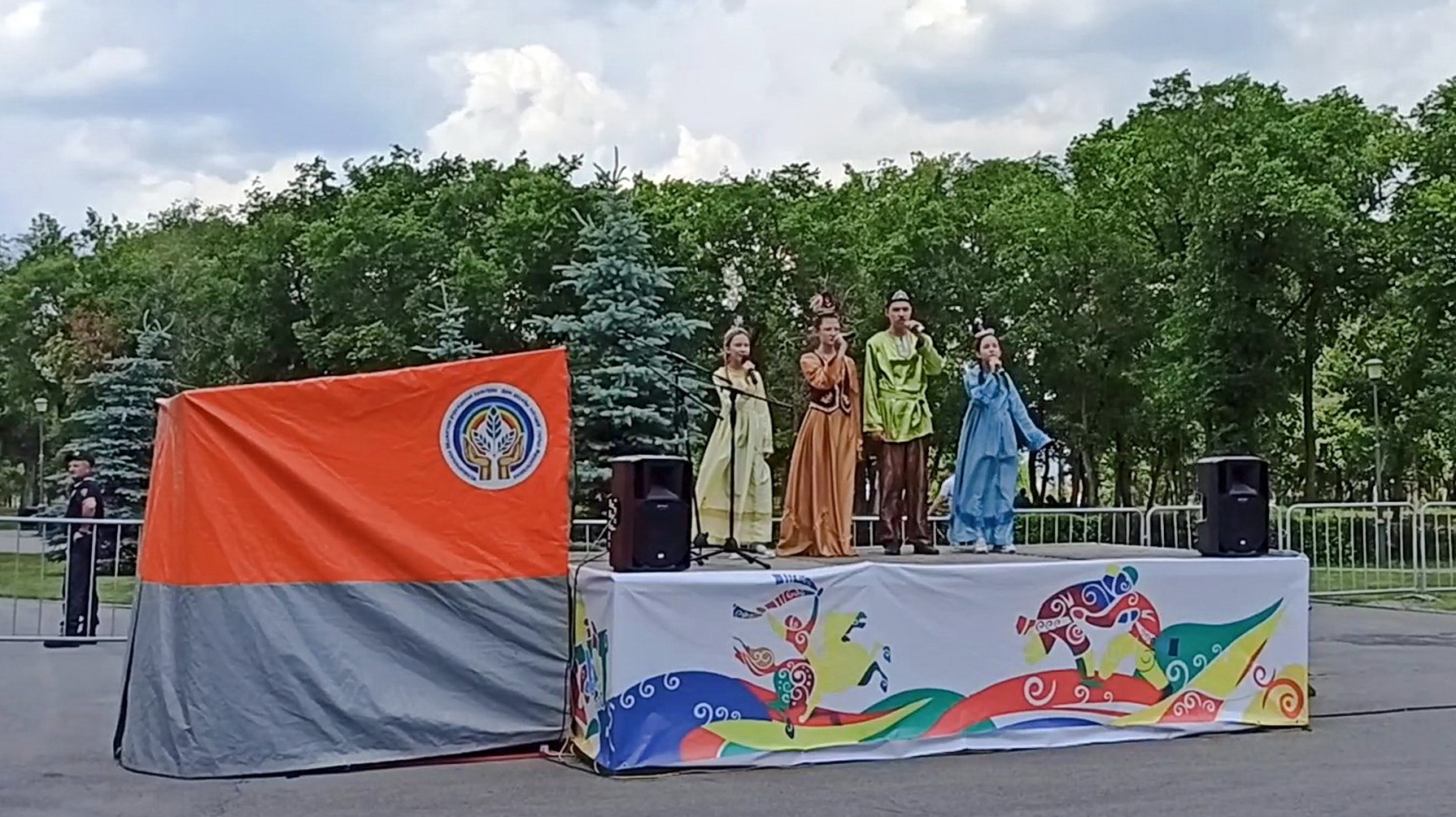 Сабантуй в Магнитогорске, выступление на малой сцене (15.06.2024)