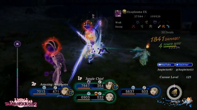 Tales of Xillia 2 Unknown Coop Low-Level - Part 160 - Exoplasma EX (Lvl 125)