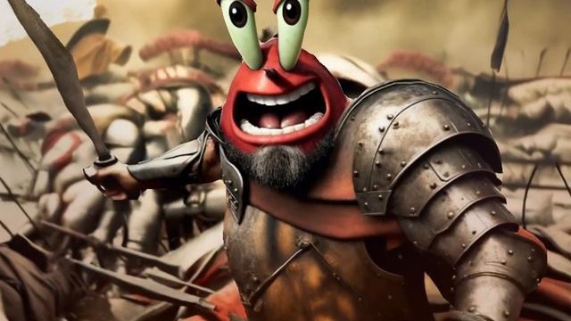 Mr. Krabs as Viking Epic Battles Unleashed