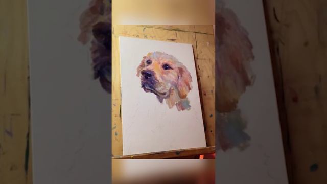 The Dog - Traditional Painting - Valeria V16PA  #speedpaint #art