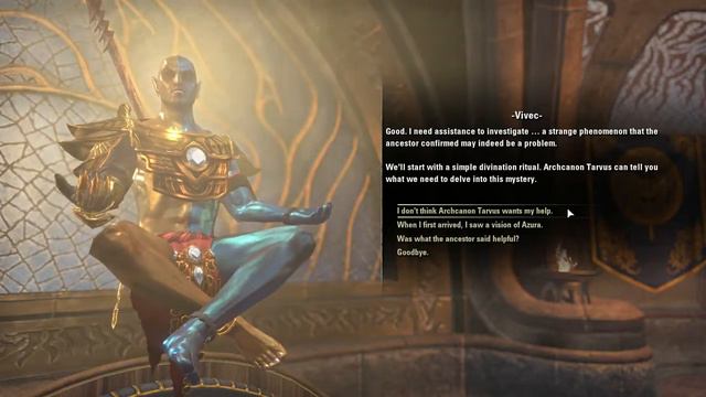 Elder Scrolls Online - Vivec Dialogue Part 1