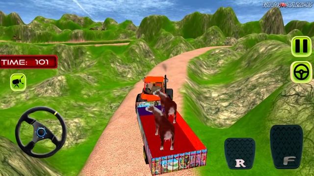 Heavy Duty Tractor Cargo Transport 3D - Farmer Simulator - Android GamePlay