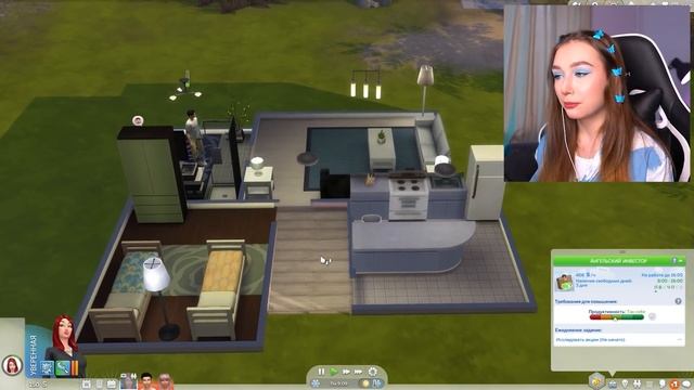 УКРАЛА ДЕДА МОРОЗА ? Sims 4