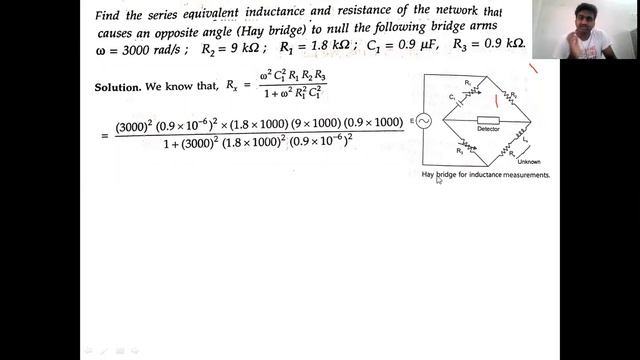problems on Maxwell bridgeHays Bridge Measurement of Inductance by Anderson bridge II EEE AB I