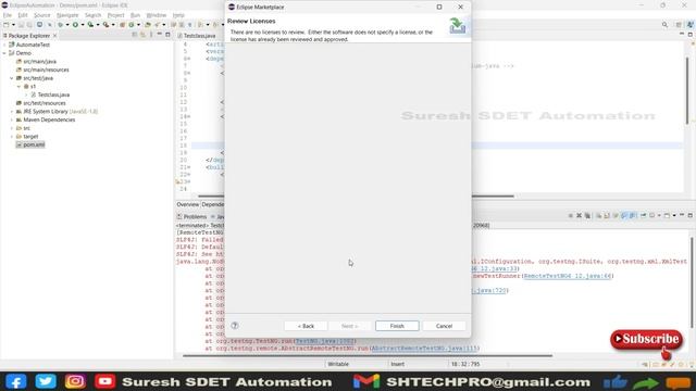 How to fix java.lang.NoSuchMethodError running TestNG Test in Eclipse