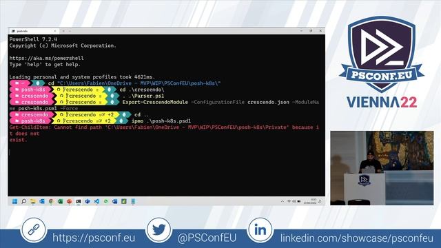 PowerShell for a Kubernetes admin - Fabien Dibot - PSConfEU 2022