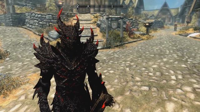 ▶Skyrim Remastered: Evil Incarnate Daedric Armor ♦️MOD SHOWCASE♦️ | Killerkev ✔️