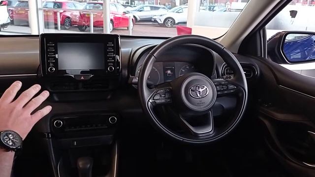 YT21OGV TOYOTA YARIS ICON BLUE 2021, TOYOTA BURROWS DONCASTER