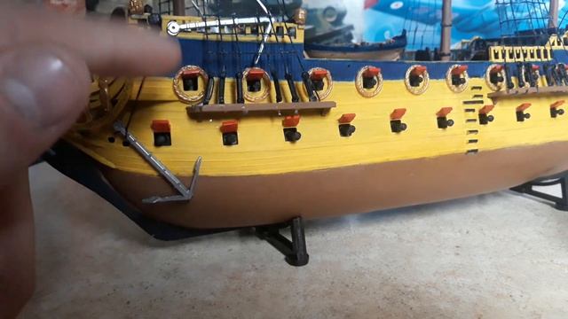 Обзор готовой сборной модели парусника "Гото-Предетинация"