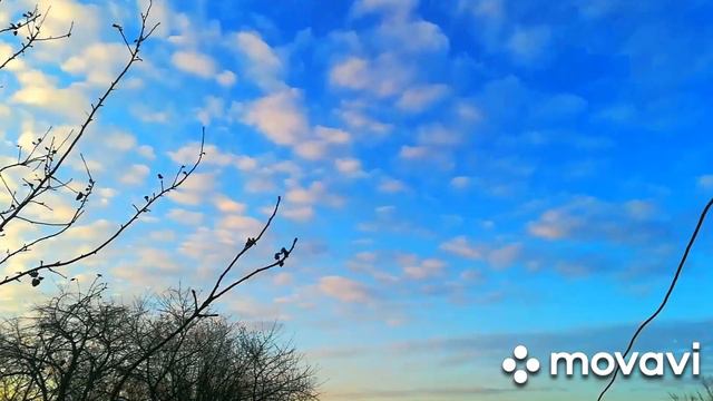 Time-lapse облаков. Движение облаков. В конце пиар.