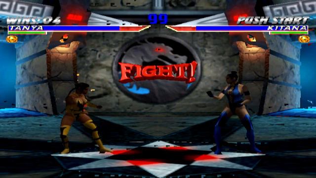 Mortal Kombat 4 Gold Dreamcast Tanya Gameplay And Ending #Happy30thAnniversary