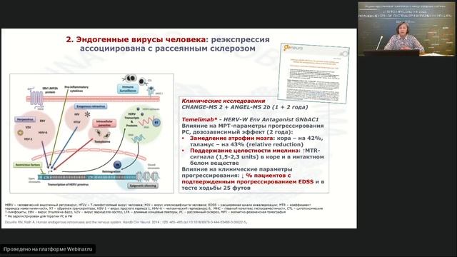 Вирусные инфекции как факторы патогенеза рассеянного склероза