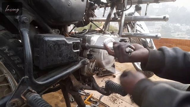 Yamaha RX Full engine repair without any power tool