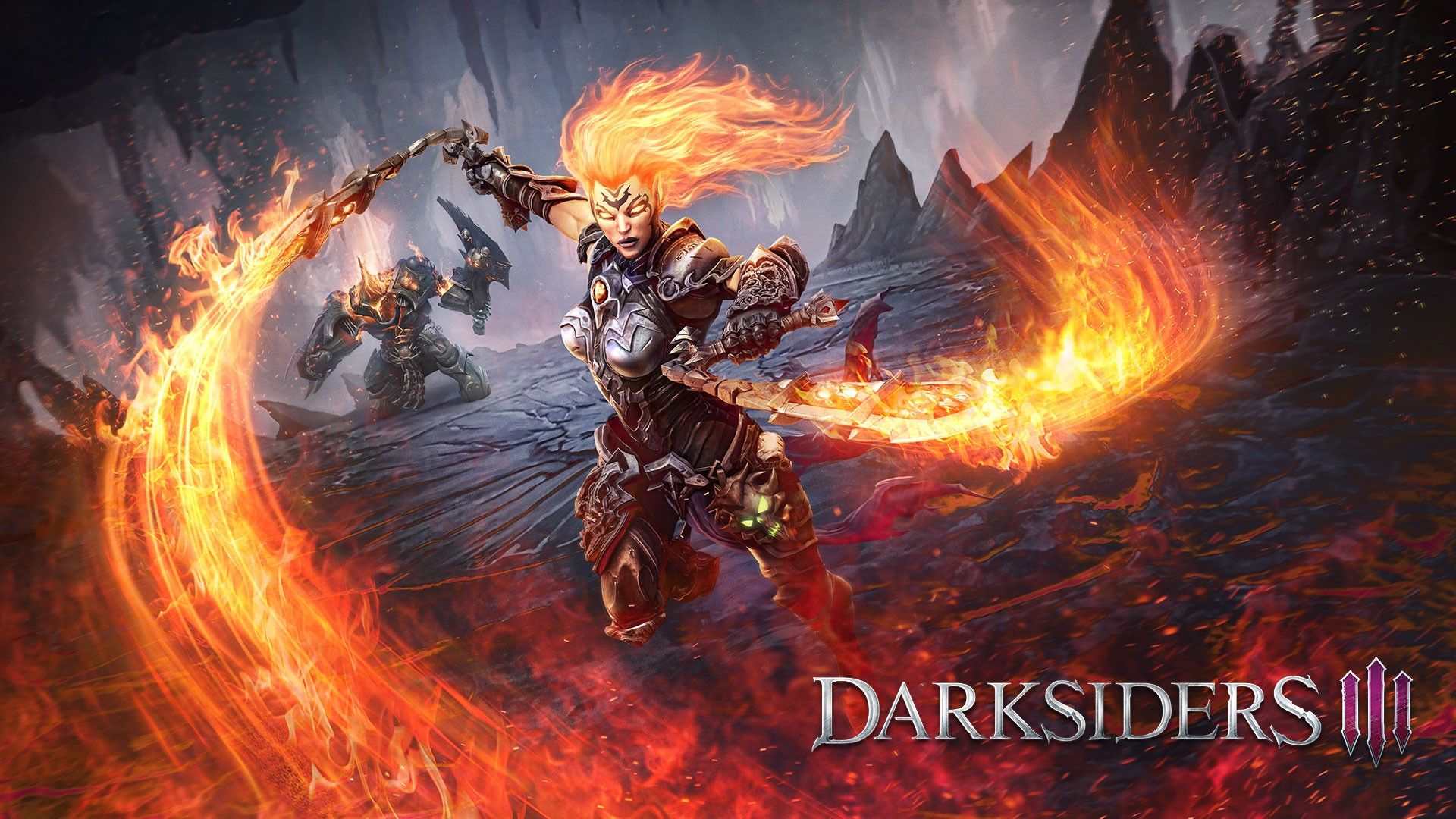 Darksaiders lll продолжения 2 части получил новый навок огня