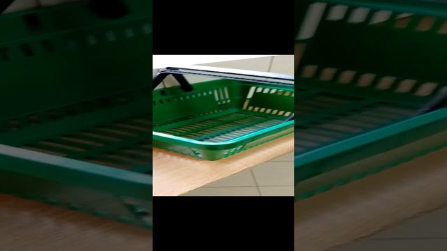 Лайфхак как правильно использовать пластиковые контейнер корзину для покупок в магазине супермаркете