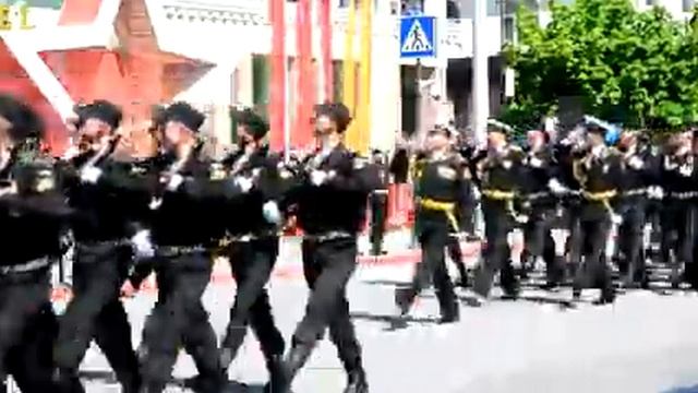 Генеральная репетиция  парада в Керчи к 70-летию Победы от 07.05.2015 года