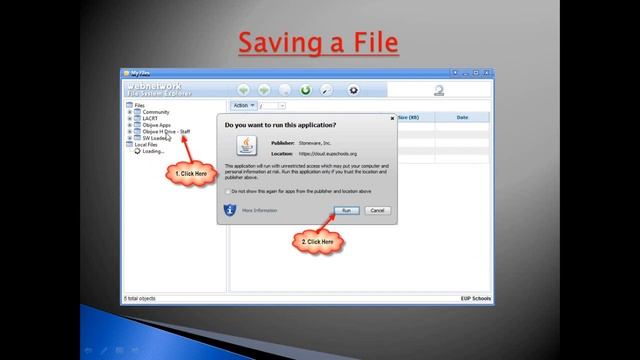 Uploading Files to the Cloud