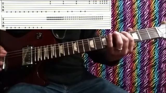 How to Play - HOUSE OF GLASS w. tabs - CAGE THE ELEPHANT guitar lesson