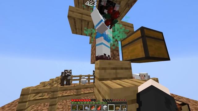 Minecraft nhưng Sinh Tồn 1 Block? Siro Và Mèo Simmy Triệu Hồi Thành Công Cáo Tuyết Siêu Đáng Yêu