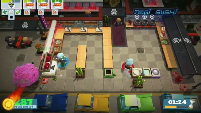 On DEVIENT des CHEFS de la CUISINE sur Overcooked 2