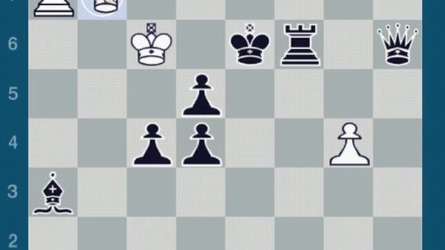 Hard chess puzzle, Mate in 2 moves !