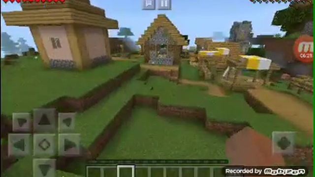 Как найти деревню в пробной версии майнкрафта (Minecraft trial) (40)