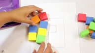 PRESCHOOL BUSY BAGS - Foam Block Busy Bags for Preschool