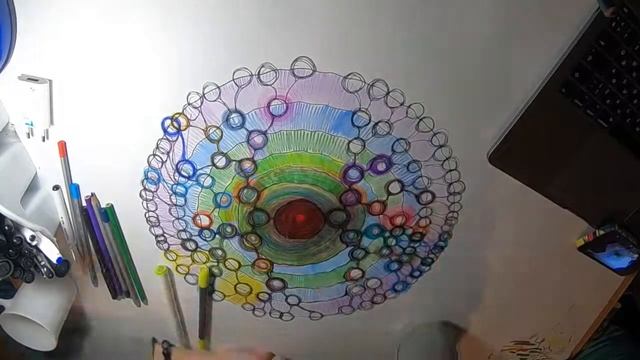 учусь рисовать нейрографику