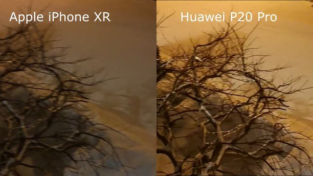 Huawei P20 Pro vs. Iphone XR Video and Photo comparision - Camera Test