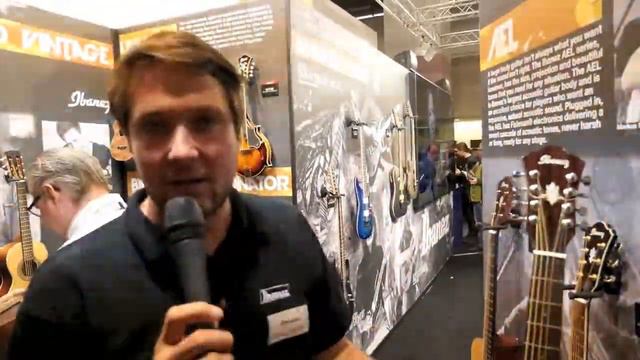 Ibanez Akustik Gitarren - Musik Messe 2015