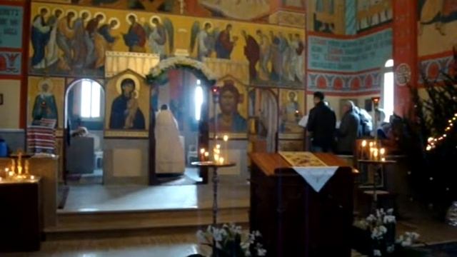 Евангельское зачало на Рождество Христово