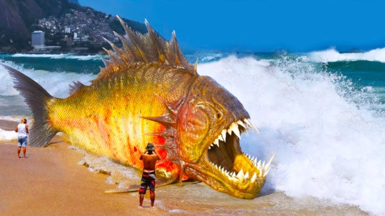 Посмотрите, на что Способна Самая Большая Пиранья в Мире